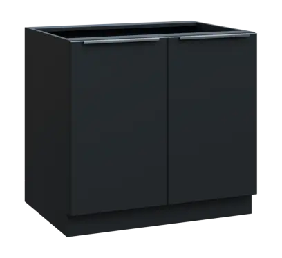 SIS - 9D spodní skříňka, 2-dveřová, 870x900x600, antracit